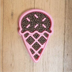 dog slow feeder bowl