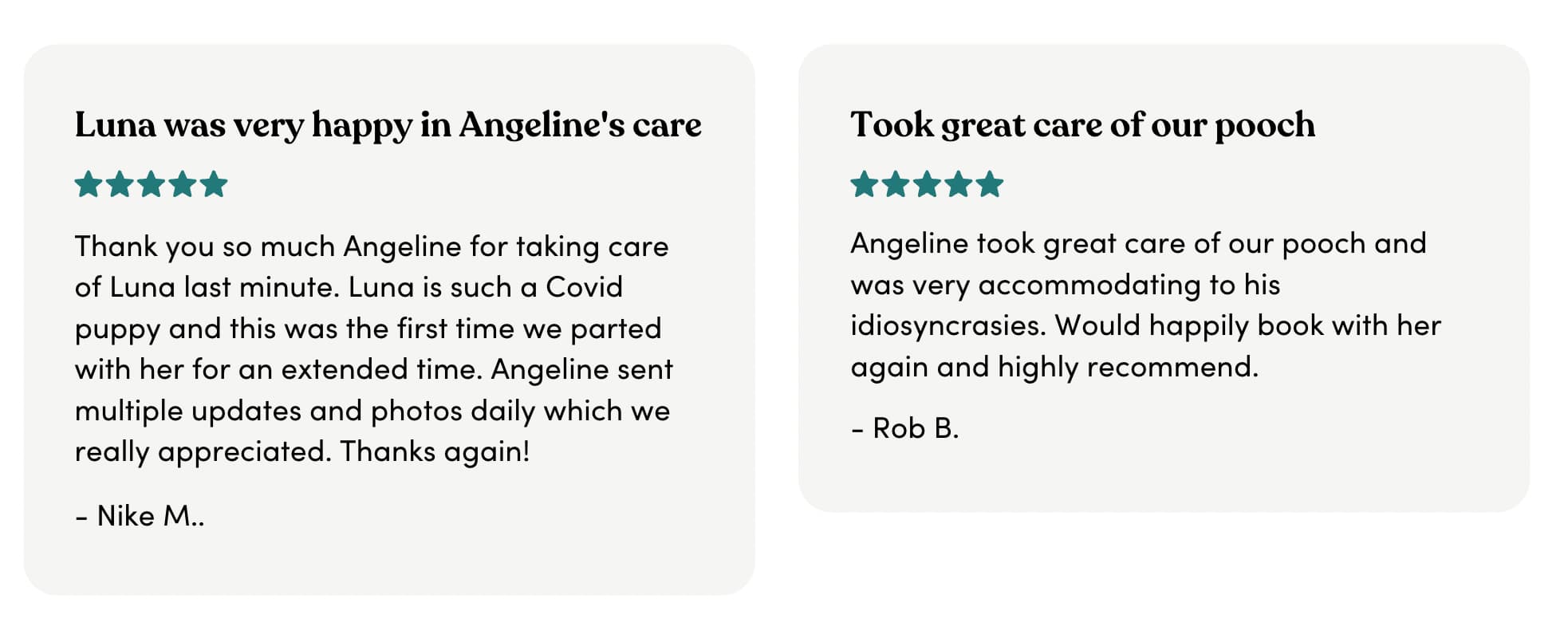 Mad Paws Sitter Stories Angeline